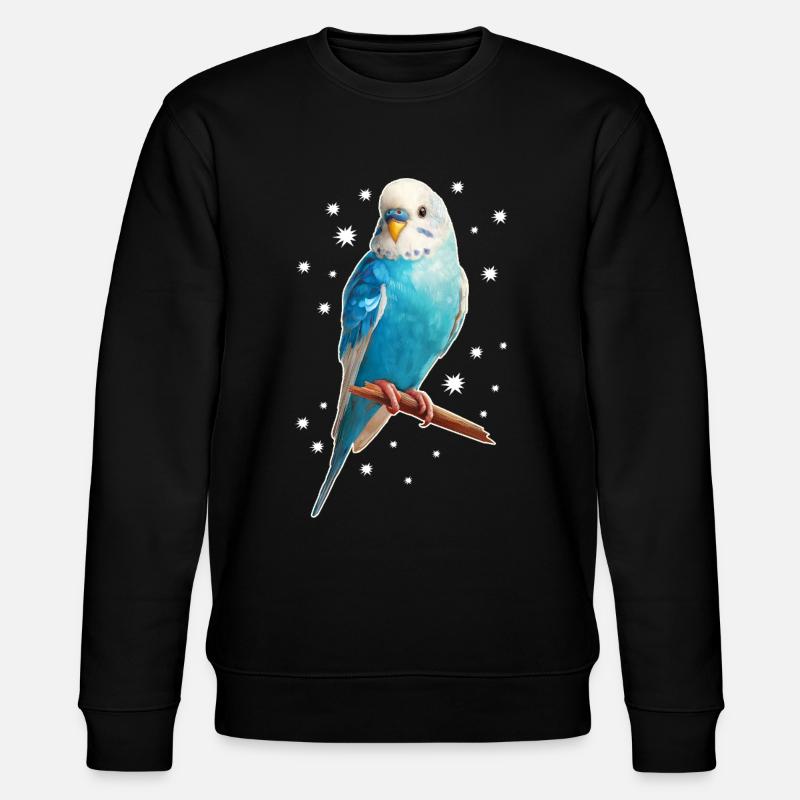 Étoiles de perruche - Sweat bio CHANGER Stanley/Stella Unisexe - noir