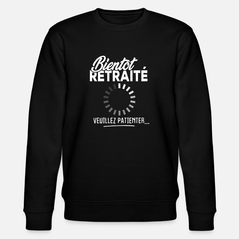 Bientôt retraité veuillez patienter - Sweat bio CHANGER Stanley/Stella Unisexe - noir