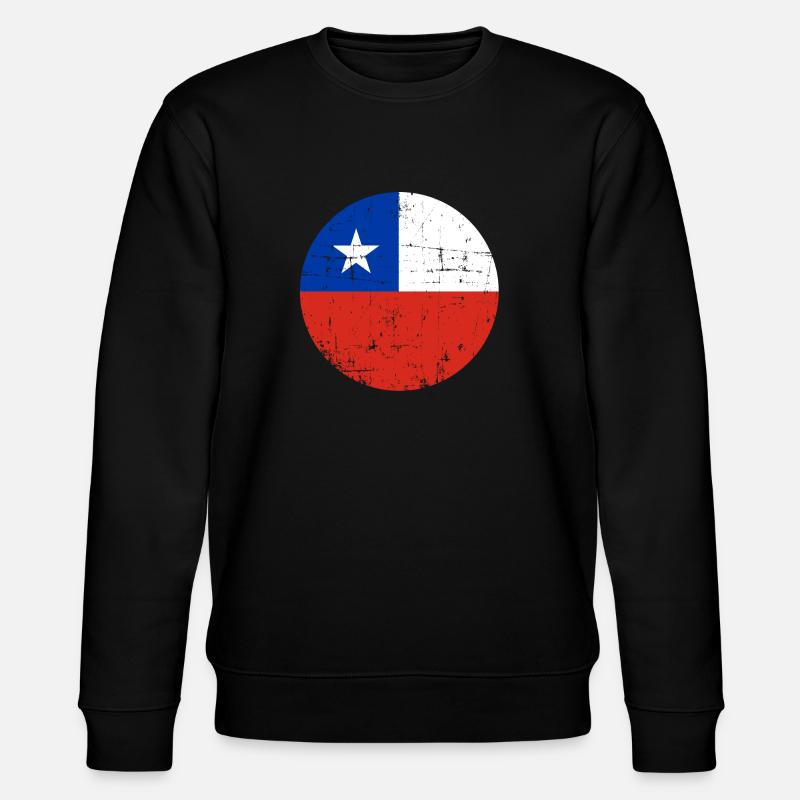 Chile - Stanley/Stella Unisex Bio-Sweatshirt CHANGER  - Schwarz