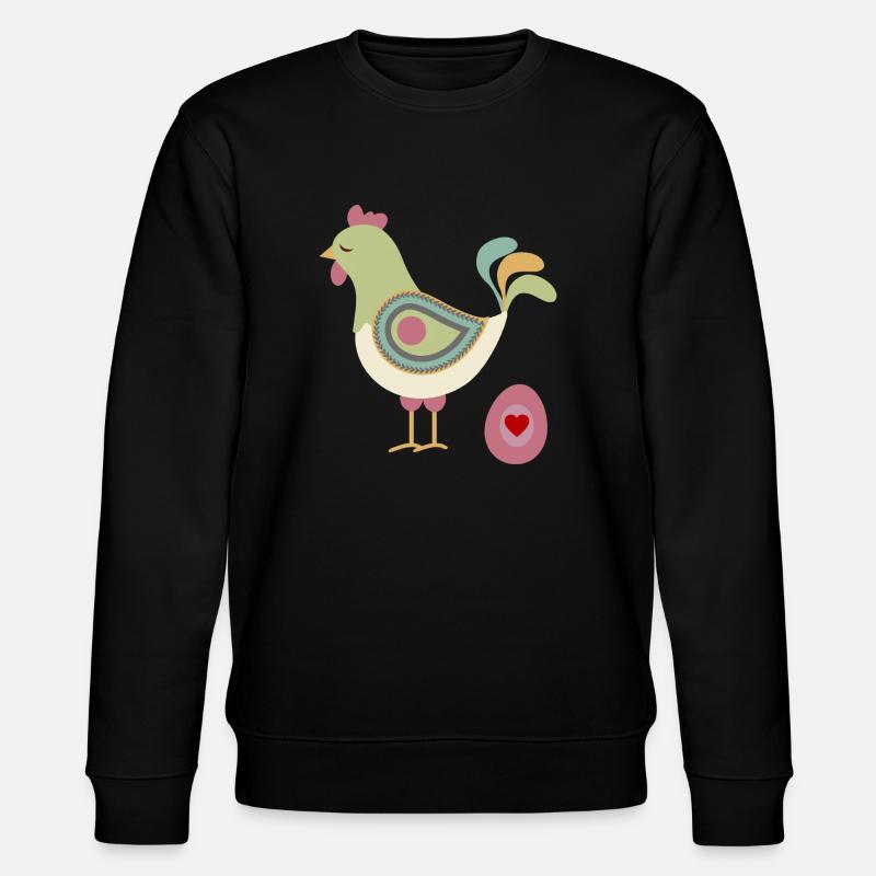 chicken11 - Sweat bio CHANGER Stanley/Stella Unisexe - noir