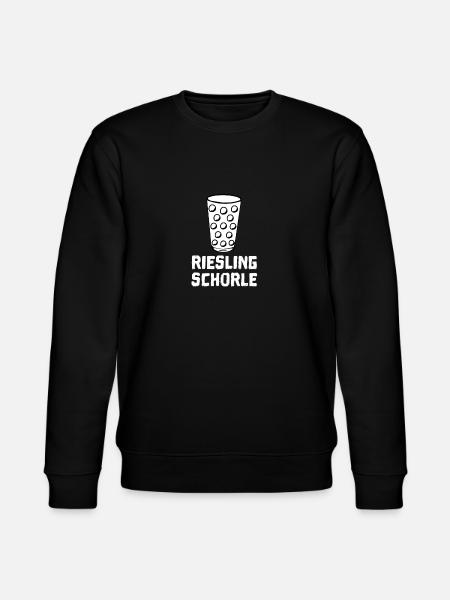 Rieslingschorle - Stanley/Stella Unisex Bio-Sweatshirt CHANGER - Schwarz