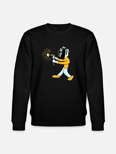 Welder - Sweat bio CHANGER Stanley/Stella Unisexe - noir