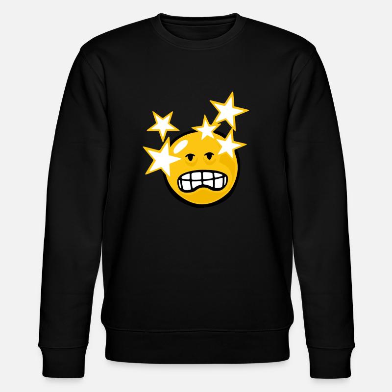 Smiley Hangover - Sweat bio CHANGER Stanley/Stella Unisexe - noir