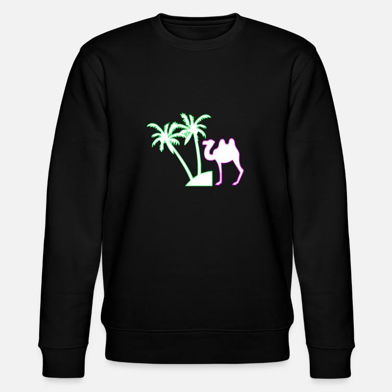 Kamel - Stanley/Stella Unisex Bio-Sweatshirt CHANGER  - Schwarz