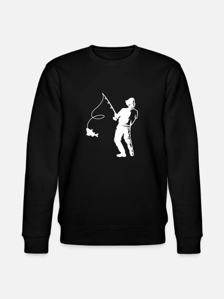 angling - Stanley/Stella CHANGER Unisex Organic Sweatshirt - black