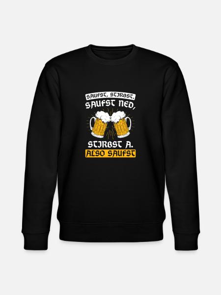 Bayern Dahoam Boarisch - Stanley/Stella Unisex Bio-Sweatshirt CHANGER - Schwarz