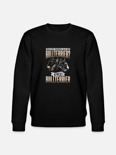 Bullterrier Hunde - Stanley/Stella Unisex Bio-Sweatshirt CHANGER - Schwarz