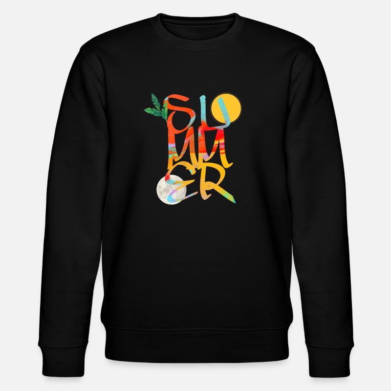 Sommer - Stanley/Stella Unisex Bio-Sweatshirt CHANGER  - Schwarz