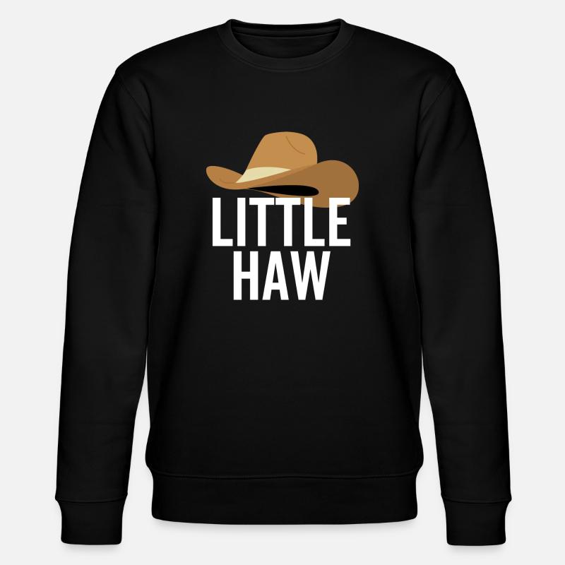 Kleiner Haw - Stanley/Stella Unisex Bio-Sweatshirt CHANGER  - Schwarz