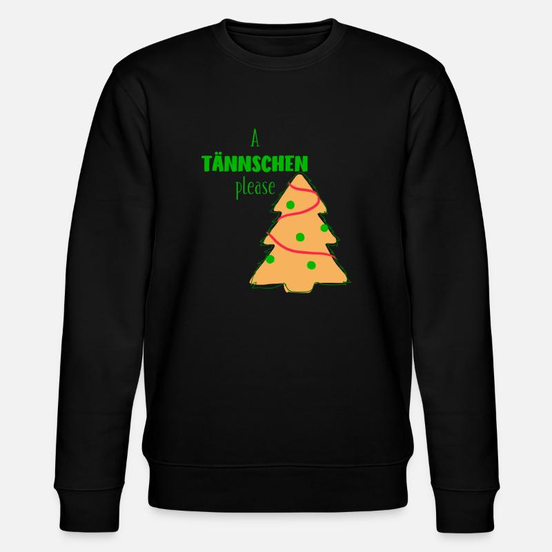 A Tännschen Please - Stanley/Stella Unisex Bio-Sweatshirt CHANGER  - Schwarz