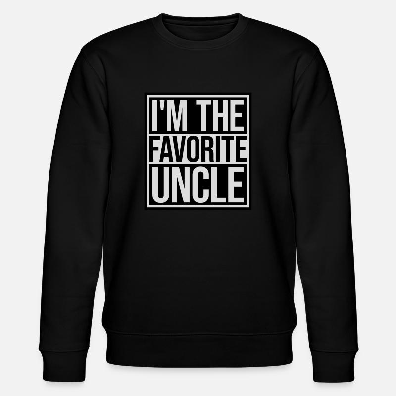 at The Favorite Uncle - Stanley/Stella CHANGER Unisex Organic Sweatshirt - black