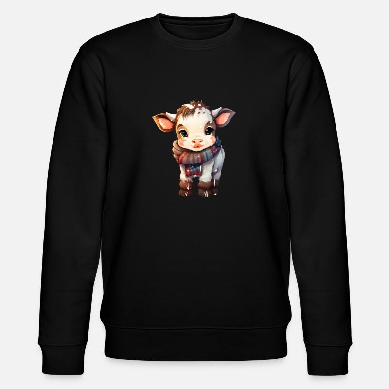 veau doux en hiver - Sweat bio CHANGER Stanley/Stella Unisexe - noir