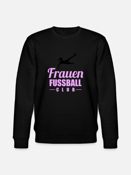 frauen fußball - Stanley/Stella Unisex Bio-Sweatshirt CHANGER  - Schwarz