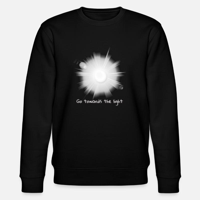 Allez vers la lumière - Sweat bio CHANGER Stanley/Stella Unisexe - noir
