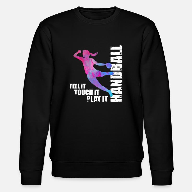 Idée cadeau de handball pour femmes et filles - Sweat bio CHANGER Stanley/Stella Unisexe - noir
