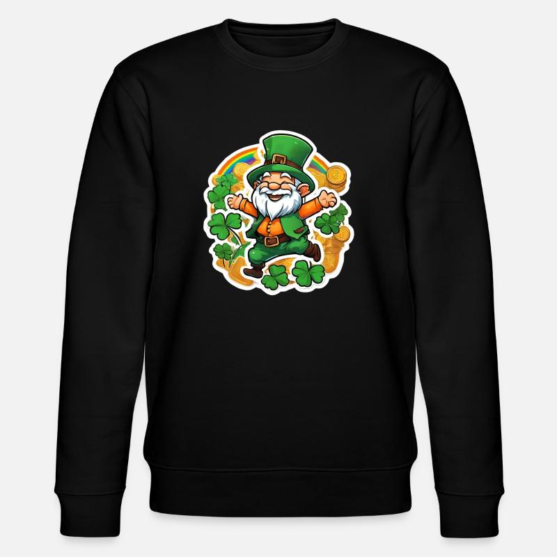 Saint Patrick 1 - Stanley/Stella CHANGER Unisex Organic Sweatshirt - black