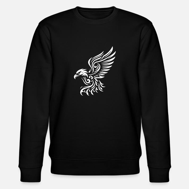 Aigle tatouage logo - Sweat bio CHANGER Stanley/Stella Unisexe - noir