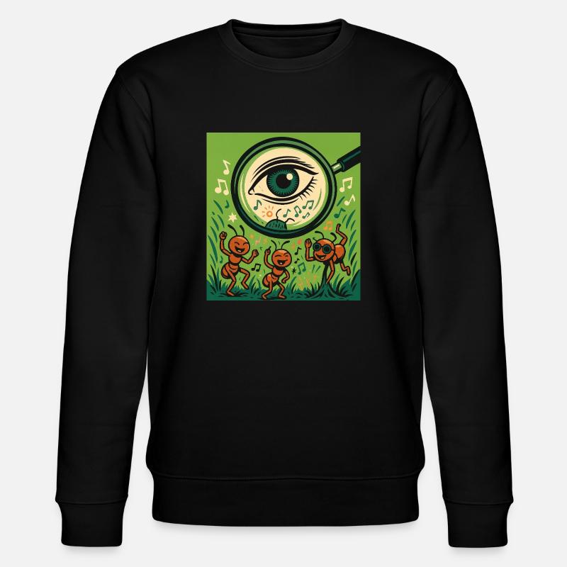 Fourmis rave - Sweat bio CHANGER Stanley/Stella Unisexe - noir