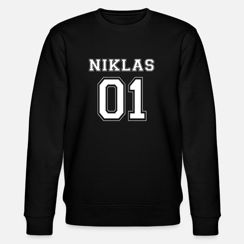 Niklas 01 - édition blanche - Sweat bio CHANGER Stanley/Stella Unisexe - noir