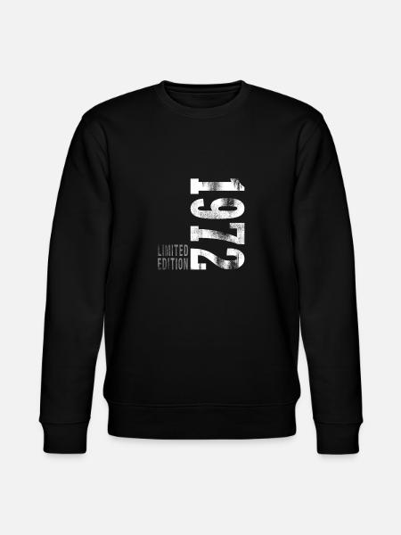 1972 geboren - Stanley/Stella Unisex Bio-Sweatshirt CHANGER - Schwarz