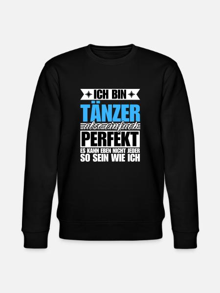 Perfekter Tänzer - Stanley/Stella Unisex Bio-Sweatshirt CHANGER - Schwarz