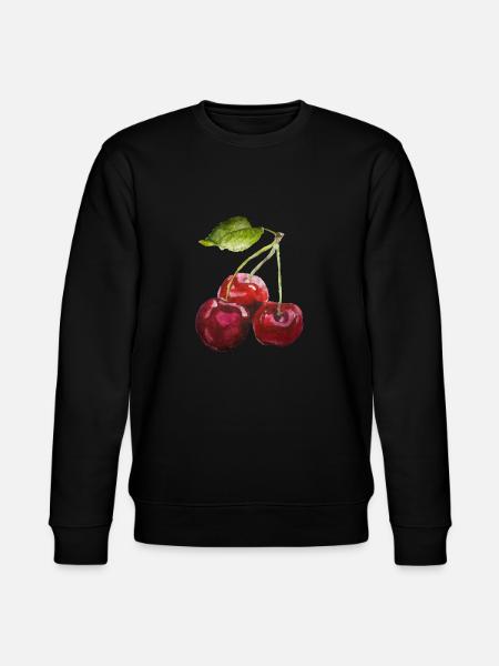 cherry - Stanley/Stella CHANGER Unisex Organic Sweatshirt - black