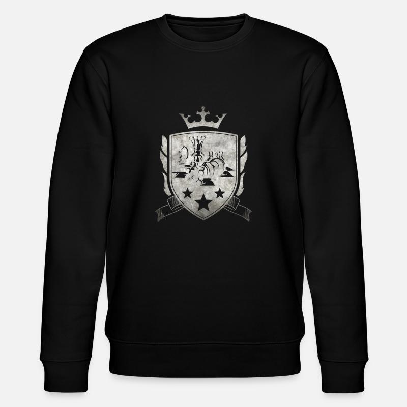 Emblème des échecs - Sweat bio CHANGER Stanley/Stella Unisexe - noir