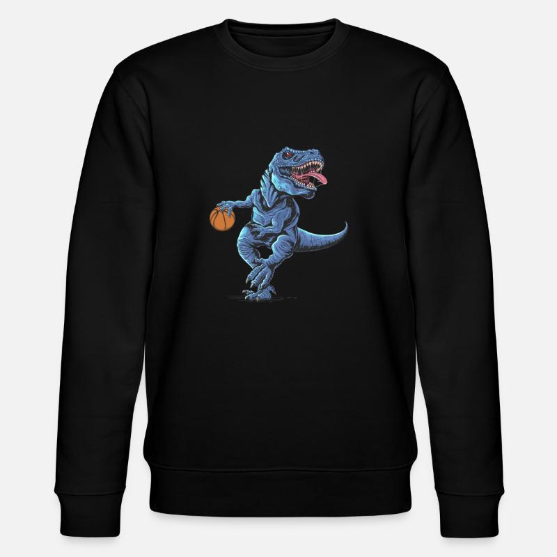 T-rex de basket-ball - Sweat bio CHANGER Stanley/Stella Unisexe - noir