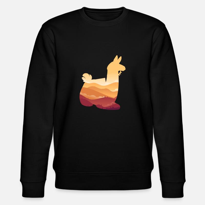 Lama - Sweat bio CHANGER Stanley/Stella Unisexe - noir