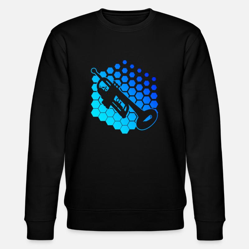 Trompettistes Trompettistes Trompette Jouant - Sweat bio CHANGER Stanley/Stella Unisexe - noir