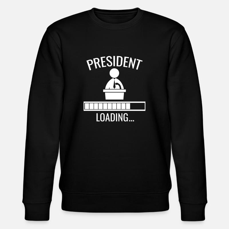 Präsident Loading - Stanley/Stella Unisex Bio-Sweatshirt CHANGER  - Schwarz