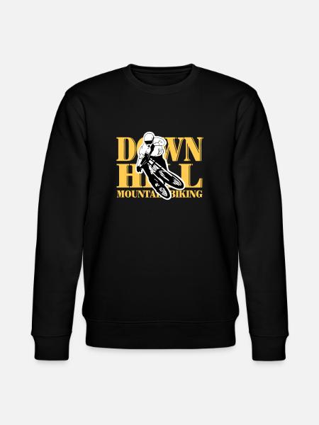 Downhill - Mountainbiking - Stanley/Stella CHANGER Unisex Organic Sweatshirt - black