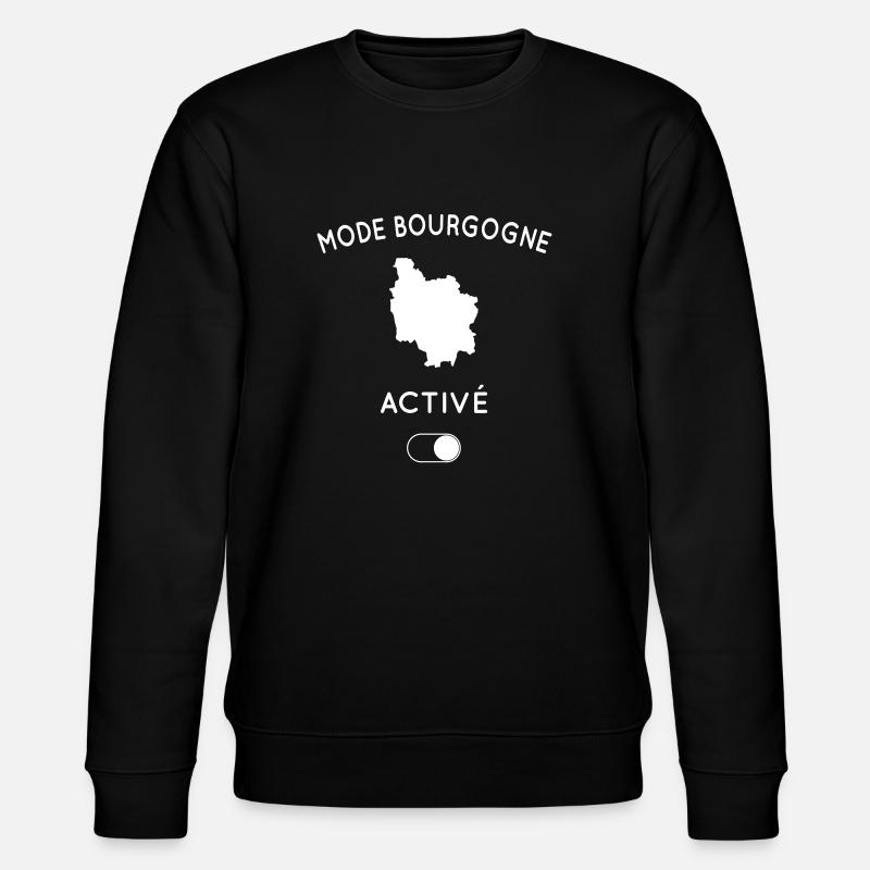 Mode Bourgogne activé - Sweat bio CHANGER Stanley/Stella Unisexe - noir
