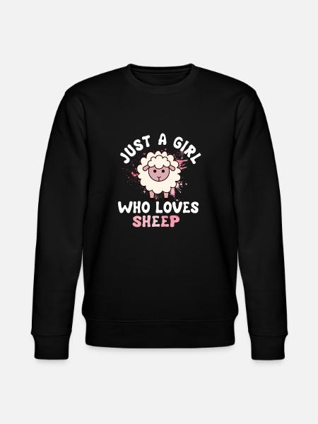 sheep - Stanley/Stella CHANGER Unisex Organic Sweatshirt - black