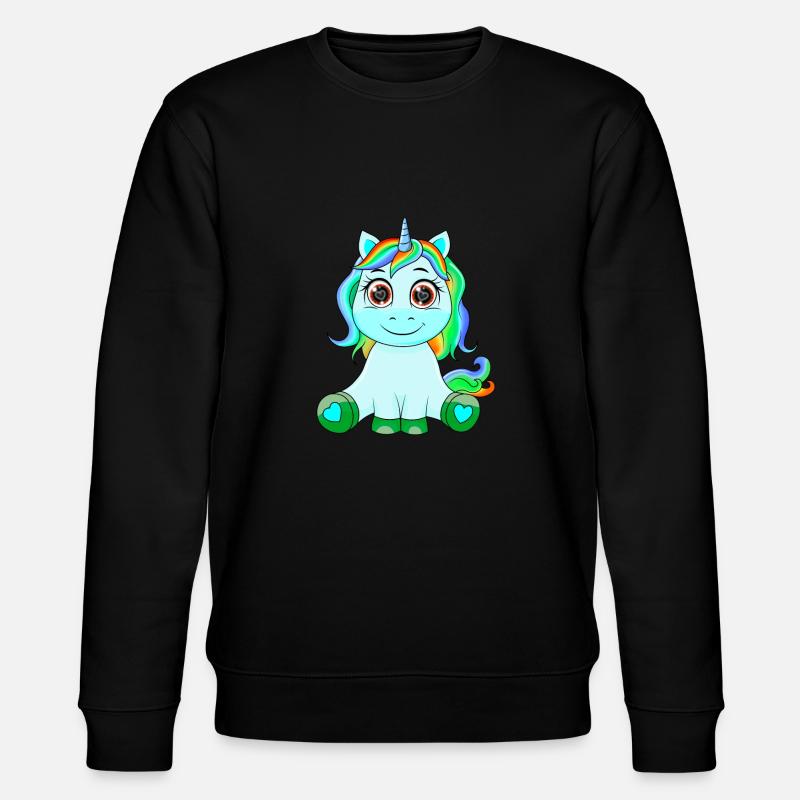 Licorne - Sweat bio CHANGER Stanley/Stella Unisexe - noir