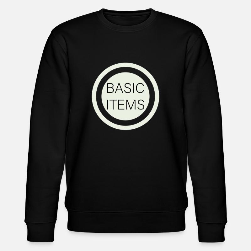 Basic Items - Sweat bio CHANGER Stanley/Stella Unisexe - noir
