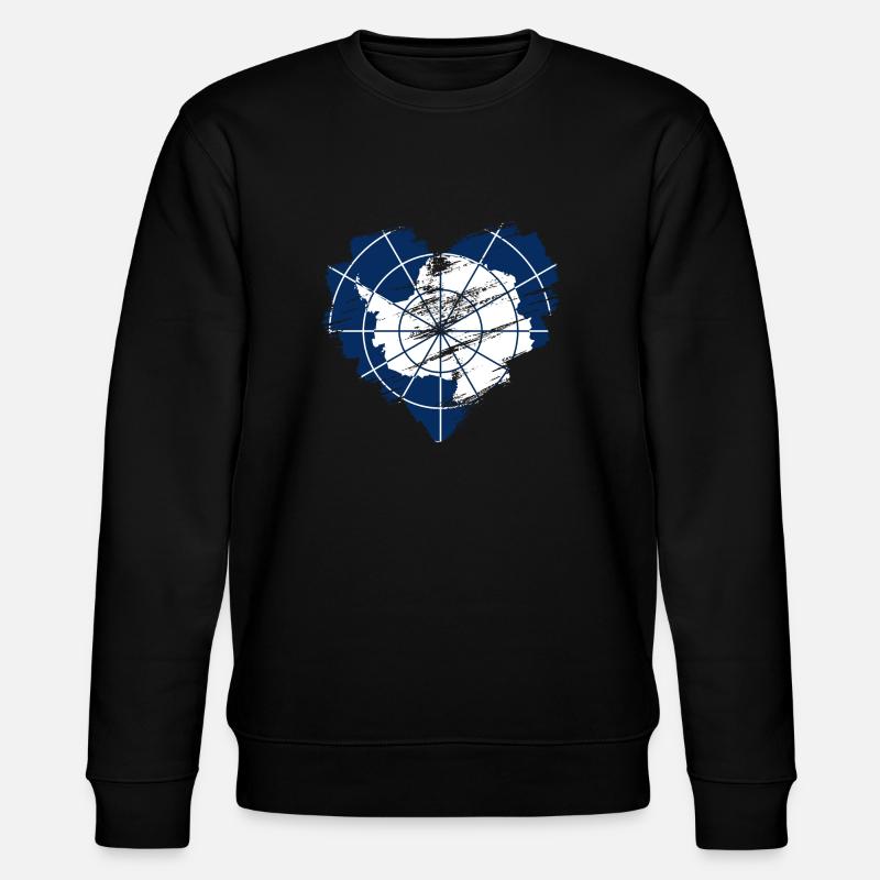 Antarctique - Sweat bio CHANGER Stanley/Stella Unisexe - noir