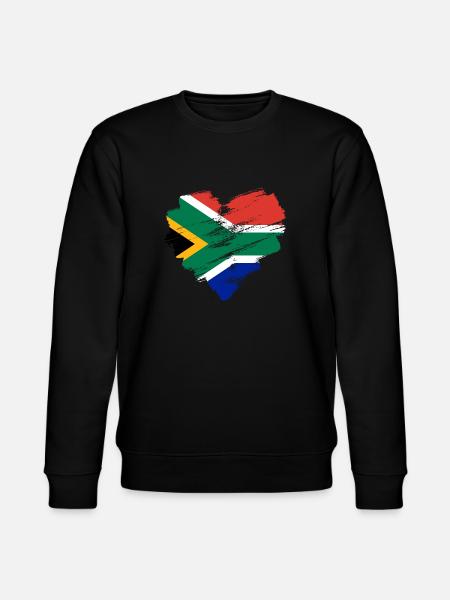 South Africa - Stanley/Stella CHANGER Unisex Organic Sweatshirt - black