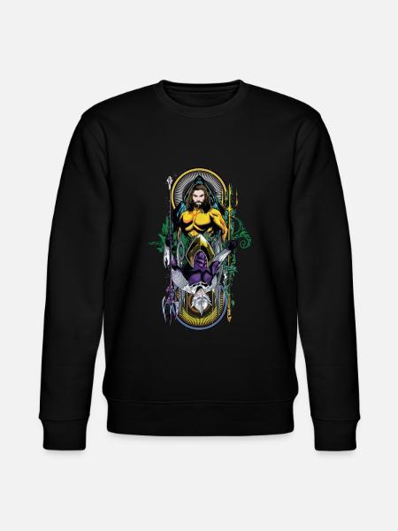 Aquaman Film Aquaman Sea King - Stanley/Stella CHANGER Unisex Organic Sweatshirt - black