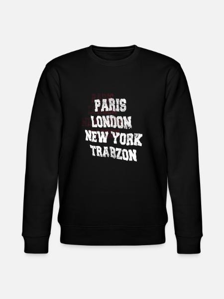 Trabzon Stadt - Stanley/Stella Unisex Bio-Sweatshirt CHANGER  - Schwarz