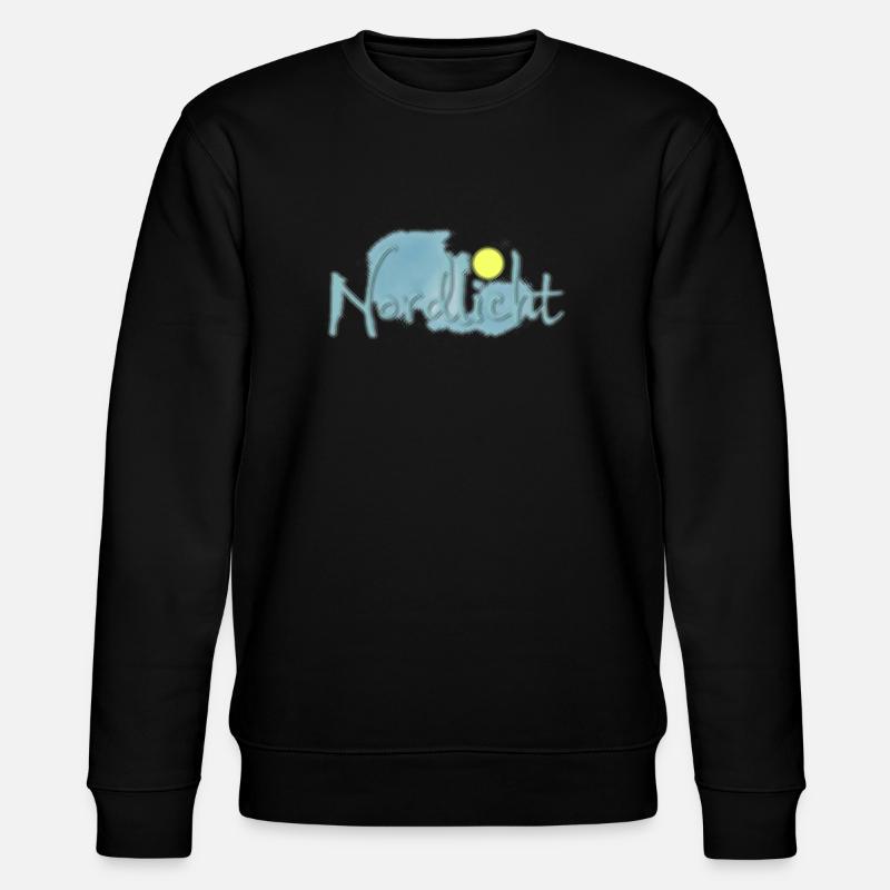 Nordlicht 20 - Stanley/Stella Unisex Bio-Sweatshirt CHANGER - Schwarz