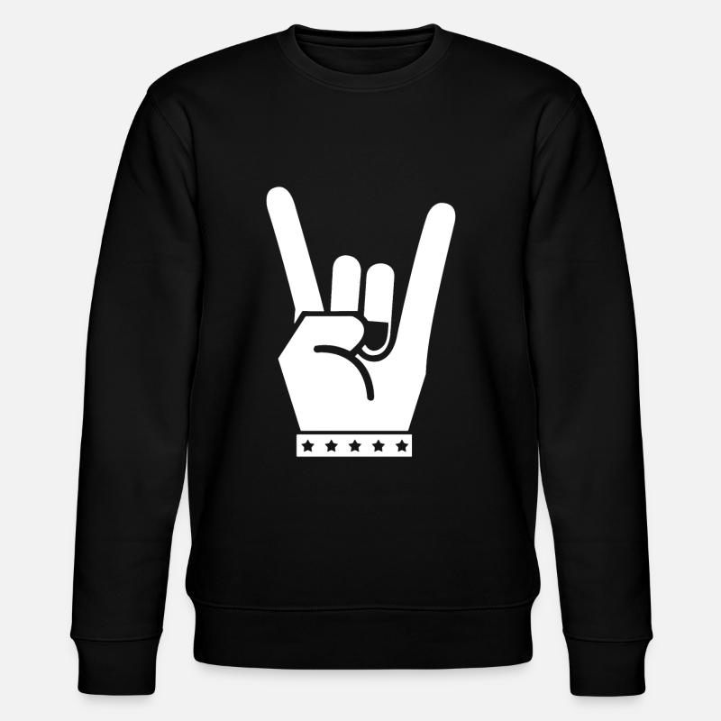 Rock - Stanley/Stella Unisex Bio-Sweatshirt CHANGER  - Schwarz