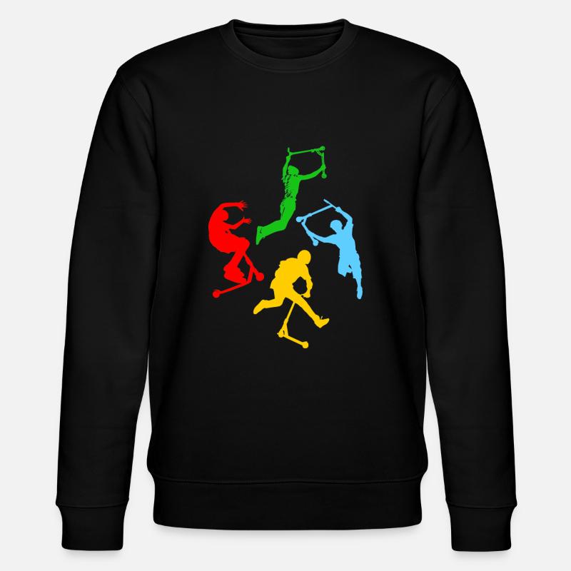 Freestyle-Roller - Stanley/Stella Unisex Bio-Sweatshirt CHANGER  - Schwarz