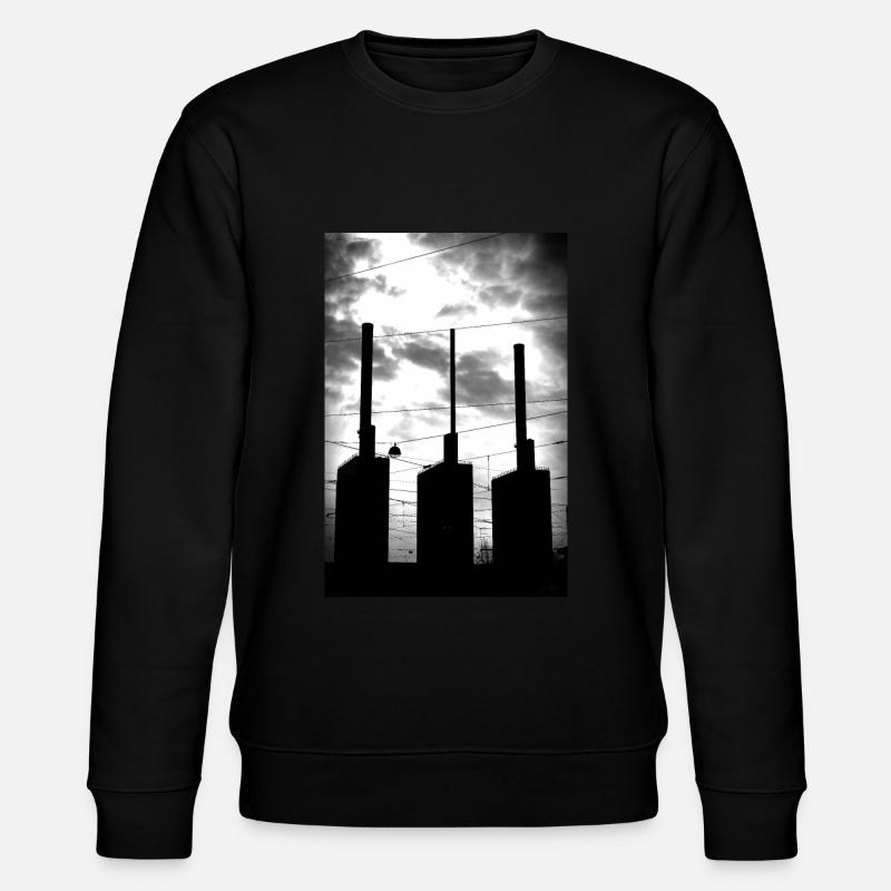 Kraftwerk - Stanley/Stella Unisex Bio-Sweatshirt CHANGER  - Schwarz