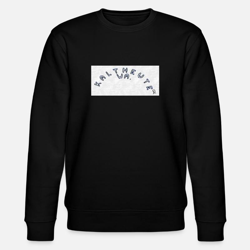 Kalt Heute Wa - Stanley/Stella Unisex Bio-Sweatshirt CHANGER  - Schwarz