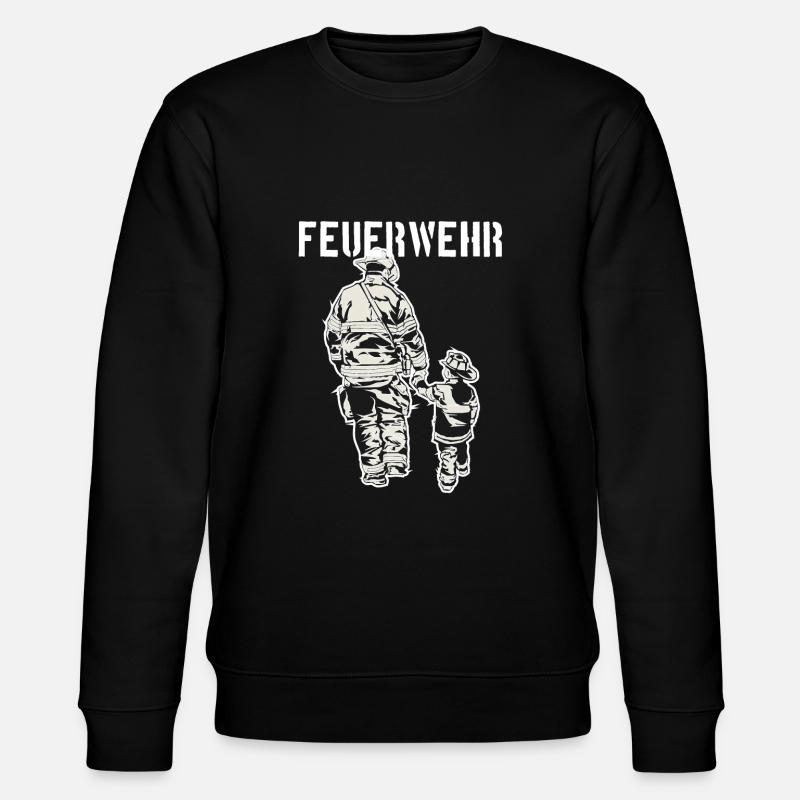 Pompiers - Sweat bio CHANGER Stanley/Stella Unisexe - noir