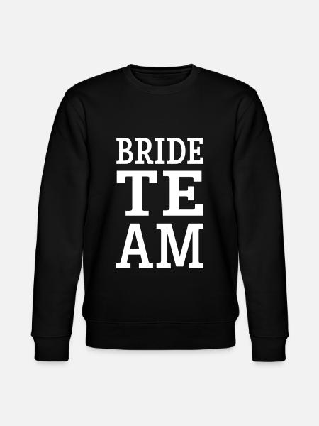 Bride Team - Stanley/Stella Unisex Bio-Sweatshirt CHANGER - Schwarz