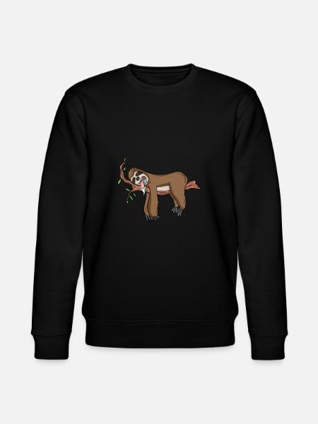 sloth - Stanley/Stella CHANGER Unisex Organic Sweatshirt - black