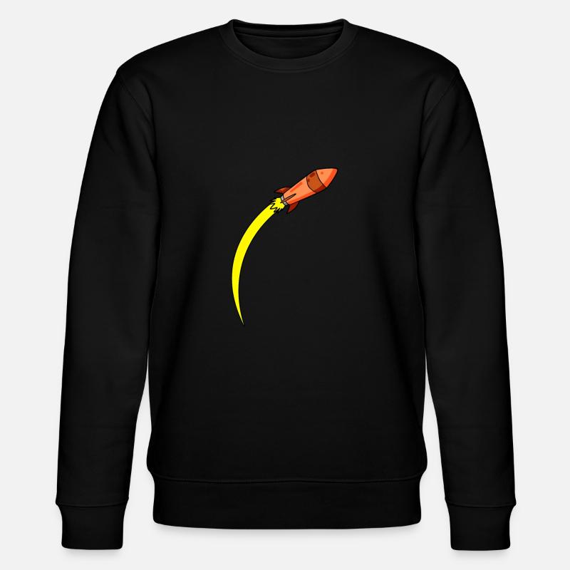 Rocket Rockets - Stanley/Stella CHANGER Unisex Organic Sweatshirt - black