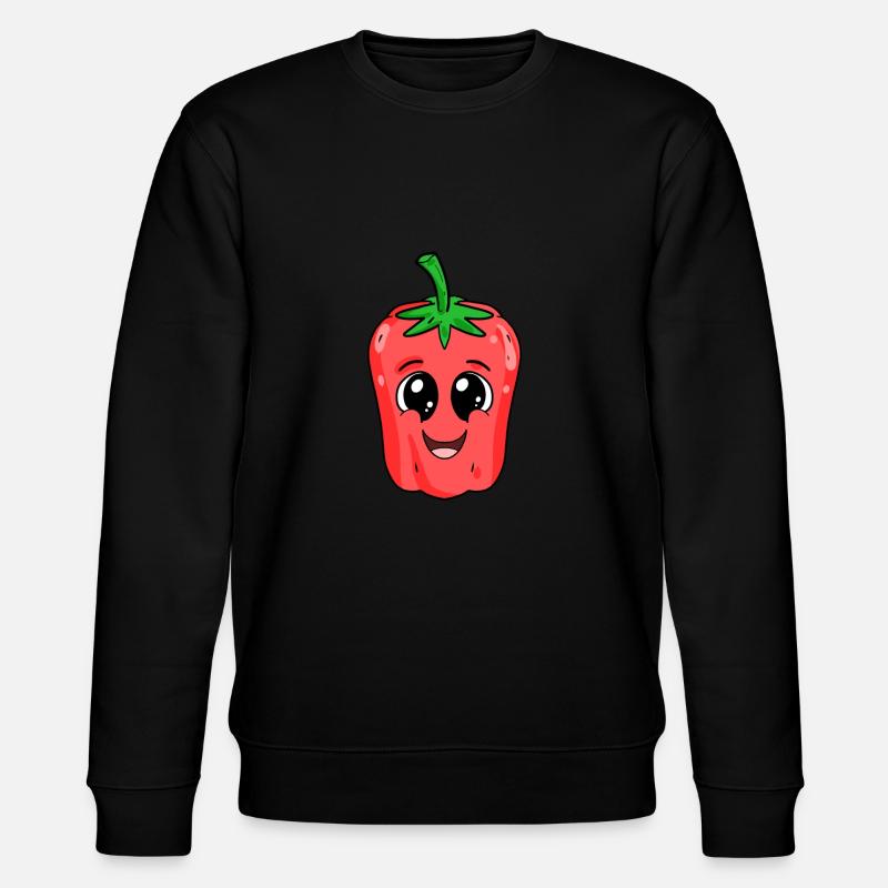 Paprika - Stanley/Stella Unisex Bio-Sweatshirt CHANGER  - Schwarz